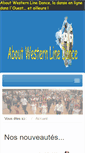Mobile Screenshot of aboutwesternlinedance.fr
